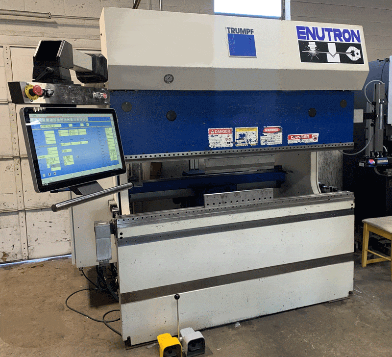 Upgrade your older control press brake control with our EnuSERIES CNC control. Efficiency and fast set-up times. Ability to create and save programs and tools.